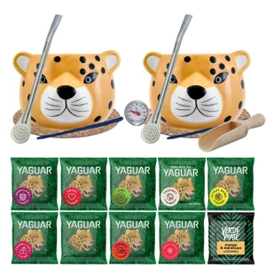 Yerba Mate setti Cup Bombilla 10x50g