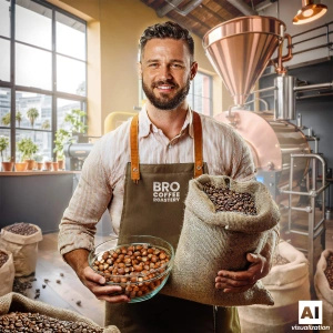 Bro Coffee Roastery – Brazil Samba Premium kahvipavut 1 kg