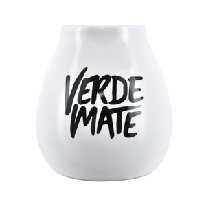 Kurpitsa keraaminen valkoinen - Verde Mate - 350ml