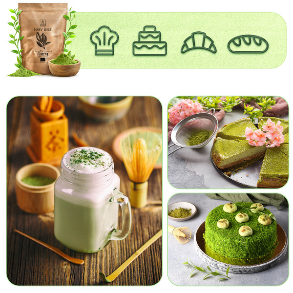 Mary Rose - Japanilainen Matcha vihreä tee (BIO) 500g