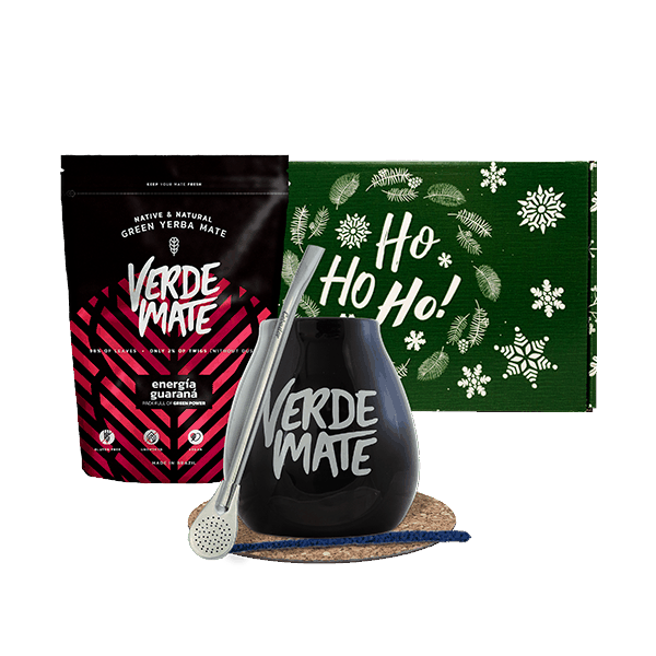 Lahjasetti Yerba Mate Verde Mate Energia 0,5kg