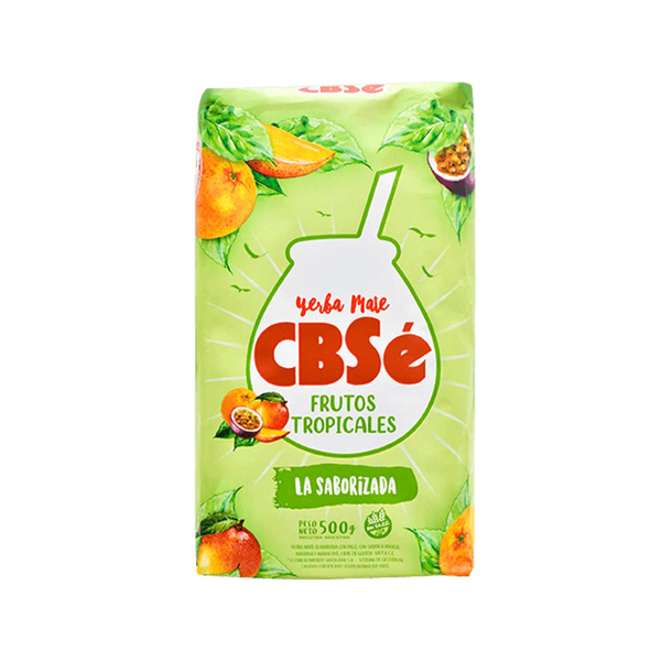 Yerba Mate Set 2 x CBSe Energia Guarana Frutos Tropicales 0.5kg 0.5kg