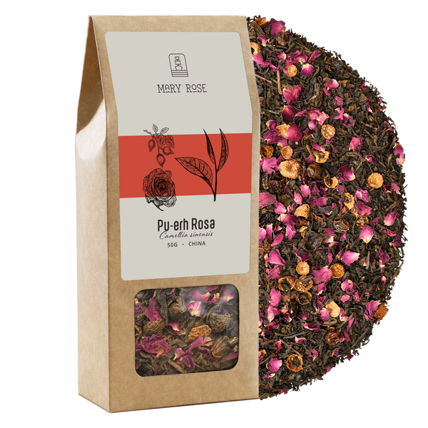 Mary Rose - Pu-erh Rosa tee - 50g