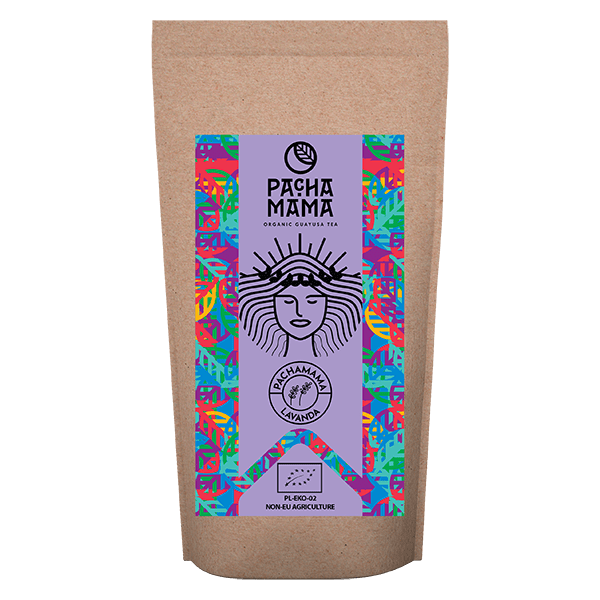 Guayusa Pachamama Lavanda - luomusertifioitu guayusa ja laventeli - 100g