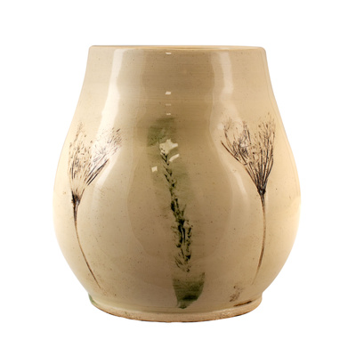 Keraaminen Mate Cup Flora Brown 300ml - Crater-sarja