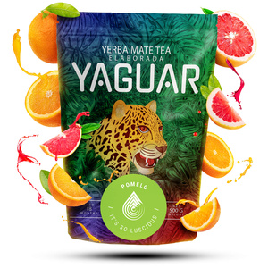 Yerba Mate Set: Mate + Yaguar 2x500g 1kg: Verde Mate + Yaguar 2x500g 1kg