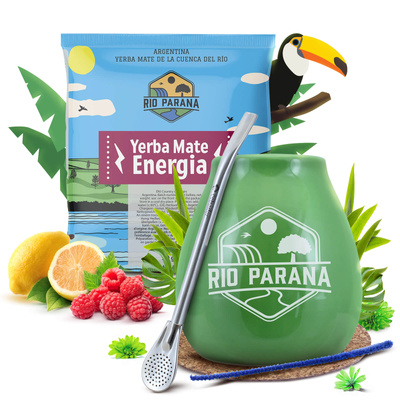 Yerba Mate setti 50g Calabash + Bombilla