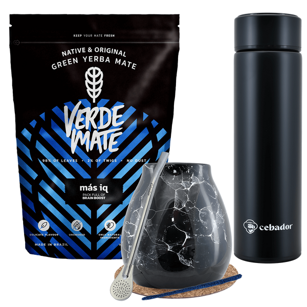 Yerba Verde Mate MAS IQ 500g termospullosetti 7.0 