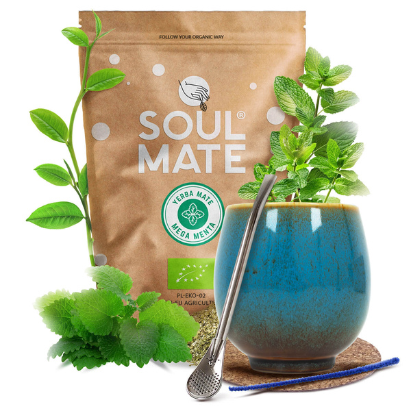 Yerba Mate Setti Soul Mate 500g 0,5kg Kalebassi + Bombilla