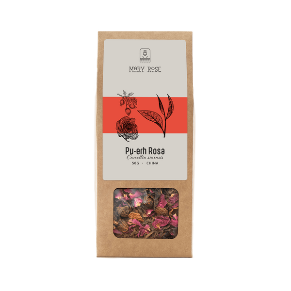 Mary Rose - Pu-erh Rosa tee - 50g
