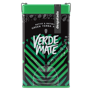 Yerbera - Tinapurkki + Verde Mate Green Despalada 0.5kg