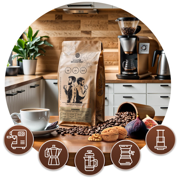 Bro Coffee Roastery - Täysjyväkahvi Uganda Kanyenye Speciality 400g