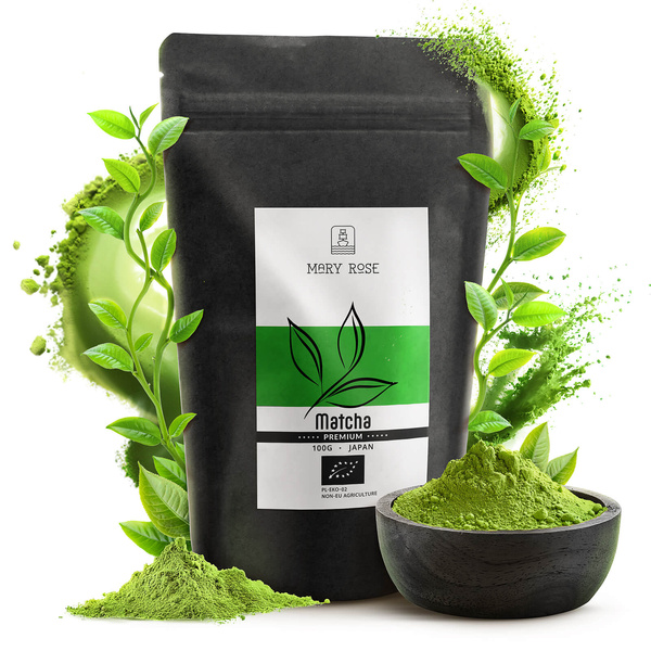 Mary Rose - Japanilainen Matcha vihreä tee (BIO) Premium 100g