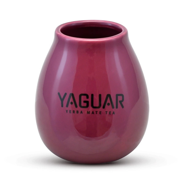 Keraaminen Calabash Yaguar-logolla (violetti) 350ml