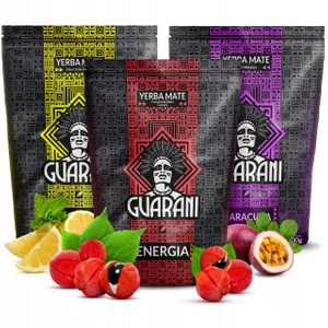 Yerba Mate Guarani 3x500g Erilaisia sekoituksia
