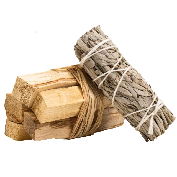 Valkoinen salvia+Palo santo puhdistussarja
