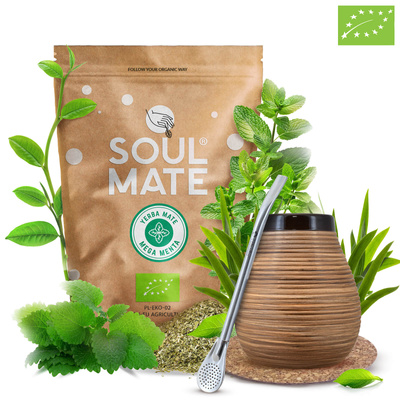 Yerba Mate Setti Verde Mate 500g 0,5kg Kalebassi + Bombilla