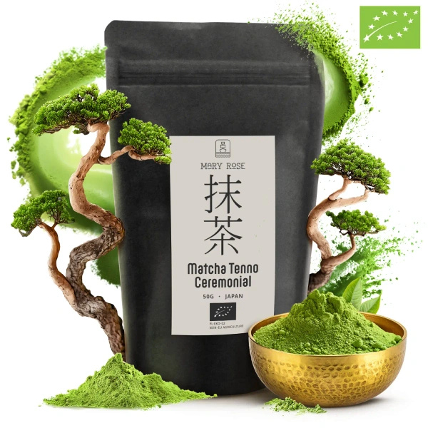 Mary Rose – Japanilainen Vihreä Matcha Tenno Tee (BIO) Seremoniallinen 50 g