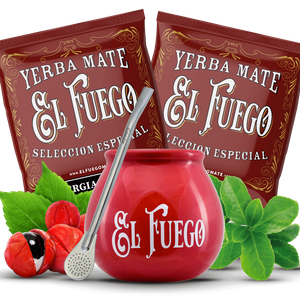 Yerba Mateo setti + Bombilla alkuun pääsemiseksi.