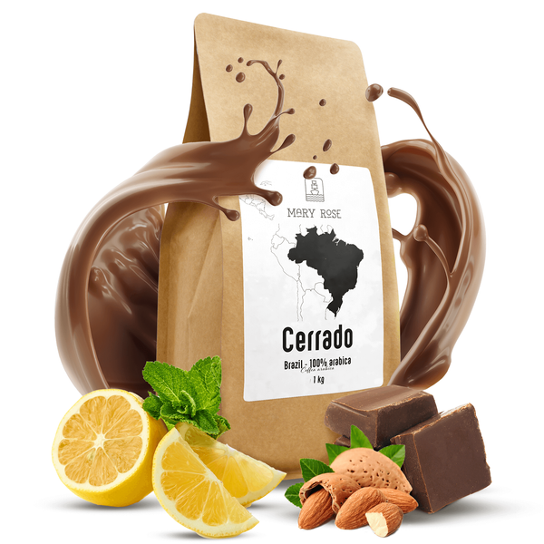 Mary Rose - kokonainen papukahvi Brasilia Cerrado premium 1kg