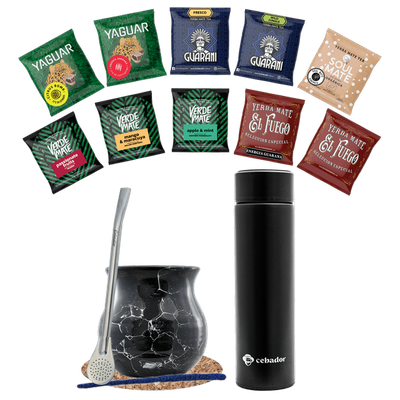 Setti Yerba Mate 500g Mate Gourd 10x50g termospullot