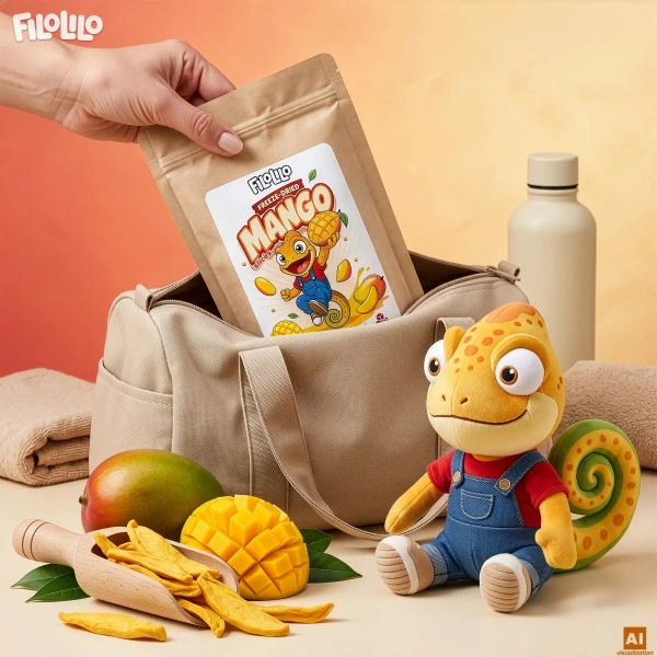 FiloLilo – Pakastekuivattu mango (viipaleet) 100 g