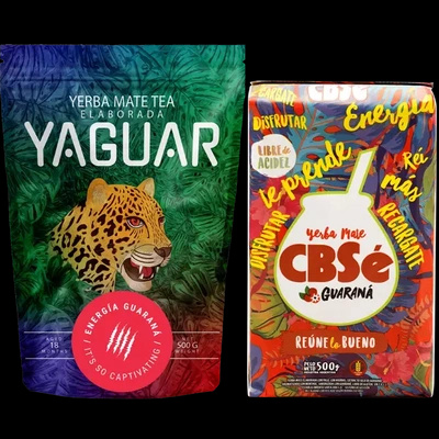 Yerba Mate CBSe Yaguar Energia 2x500g 1kg 1kg
