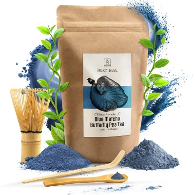 Setti Blue Matcha + Chasen ja Chashaku