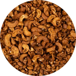 Nustino Crunch – Paahdetut cashewpähkinät – Pizza Margherita 200 g