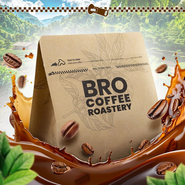Kahvipannusarja Bro Coffee Roastery Brazil Samba 2x1kg (2kg)
