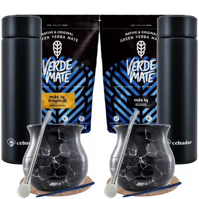Yerba Verde Mate termospullosetti kahdelle 1kg