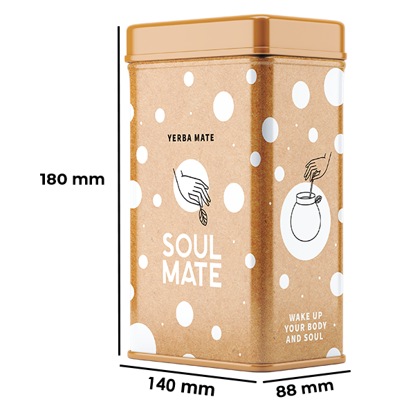Yerbera - Tinapurkki + Soul Mate Menta Limon 0.5kg 