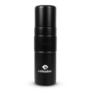 Yerbomos XL ALL IN ONE - 750ml - Mate-kuppi, termos ja bombilla yhdessä (musta)