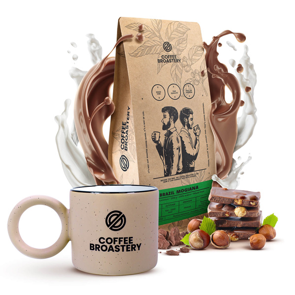 Bro Coffee Roastery -setti: Brazil Mogiana -kahvi + muki
