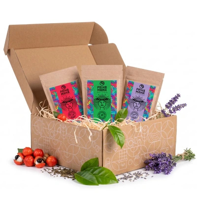 Lahjasetti Guayusa Pachamama: Pure + Lavanda + Energia 3x100g