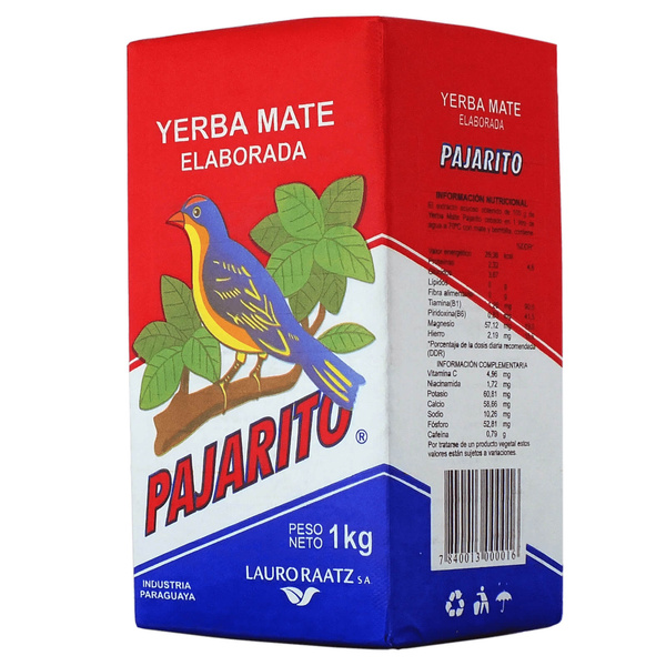 Yerba Mate Elaborada -Setti: 2x Guarani + 1x Pajarito