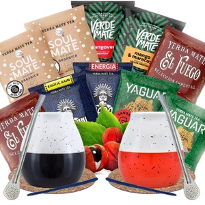 Yerba Mate setti kahdelle Bombilla Matero 500g
