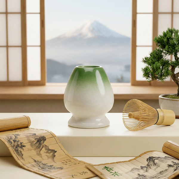 Kusenaoshi – keraaminen chasen-pidike – Hayashi