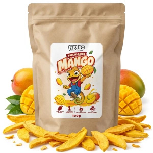 FiloLilo – Pakastekuivattu mango (viipaleet) 100 g