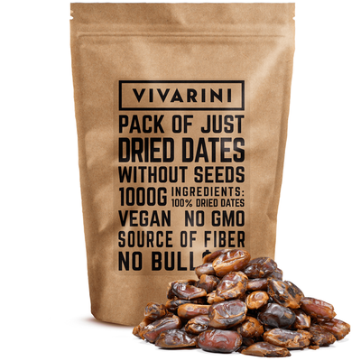 Vivarini – Kivettömät taatelit 1 kg