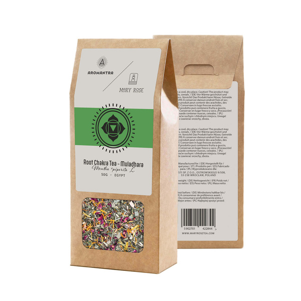 Juurichakran (Muladhara) setti: chakratee + maaginen jalokivi