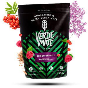 2 x Yerba mate Verde Katuava Temperamento + 2 x tarvikkeet SET