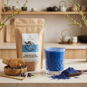 Setti Blue Matcha + Chasen ja Chashaku