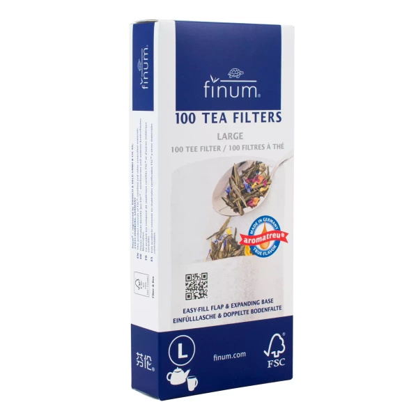 Paperiset teesuodattimet - koko L (100 kpl)