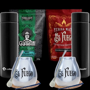 Yerba Mate setti kahdelle 2x0.5kg termospullot 