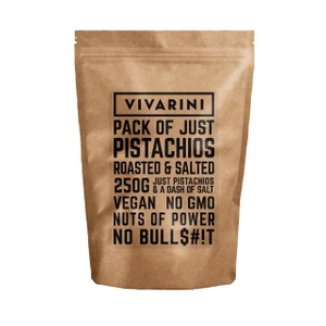 Vivarini - Paahdetut-suolatut pistaasipähkinät 250g