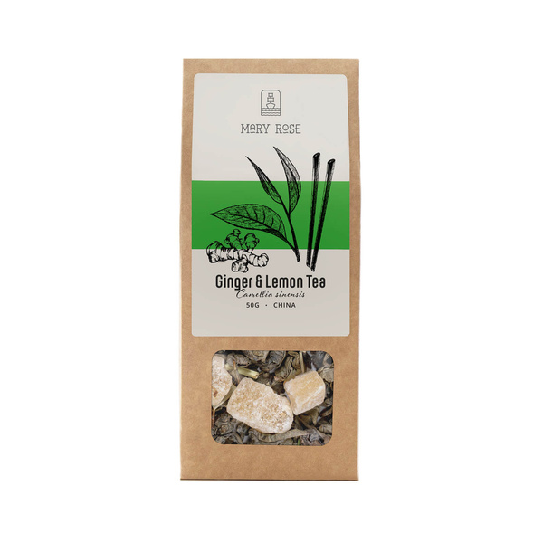 Mary Rose - Inkivääri & sitruuna tee - 50g