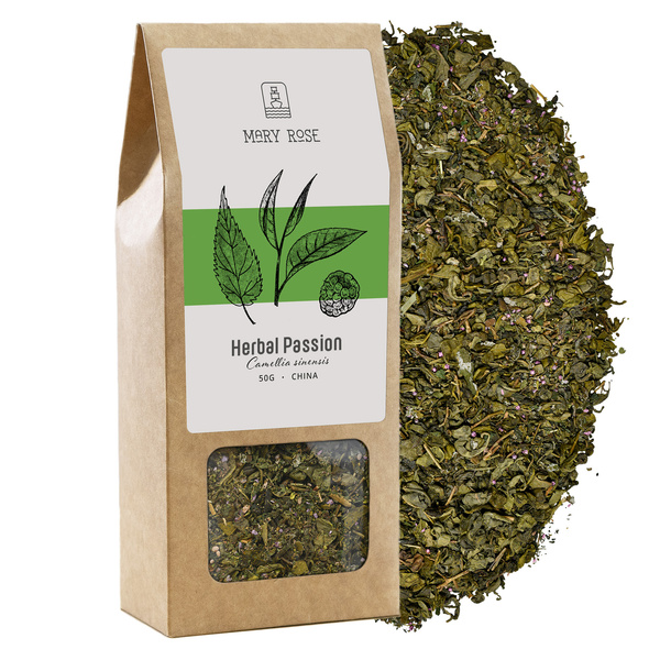 Mary Rose - Herbal Passion vihreä tee - 50g