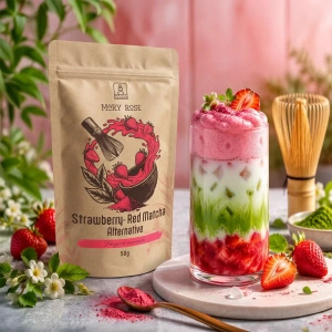 Mary Rose – Red Matcha Alternative – Mansikka (jauhe) 50 g