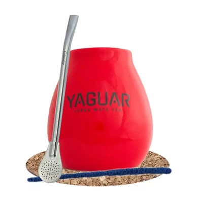 Yerba Mate tarvikesarja: Calabash + Bombilla